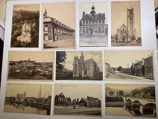10 belles cartes postales anciennes, Enlèvement, Affranchie
