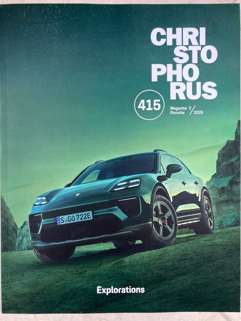 Christophorus Porsche Tijdschrift 415, Ophalen of Verzenden, Zo goed als nieuw, Porsche