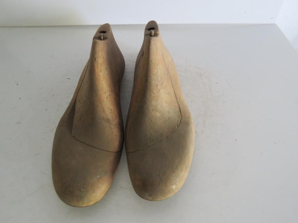 Paar Oude schoenleesten maat 39, Antiek en Kunst, Curiosa en Brocante, Ophalen of Verzenden