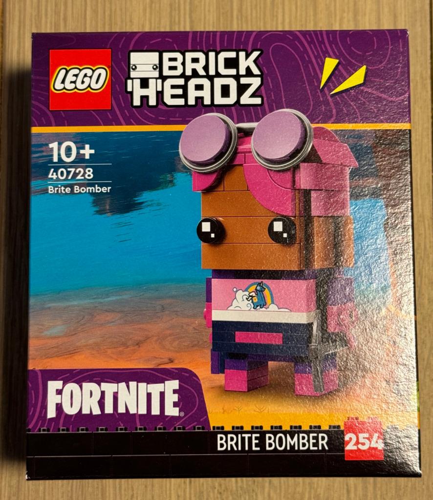 LEGO 40728 - Fortnite BrickHeadz Brite Bomber (MISB), Ophalen, Nieuw, Complete set, Lego