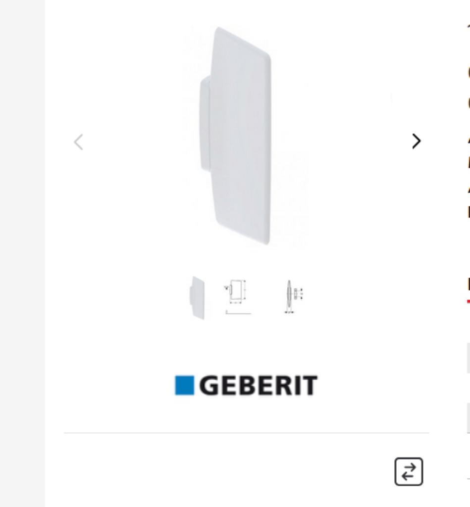 urinoir tussenschot, Ophalen, Nieuw, Toilet