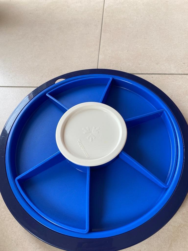 Plateau tupperware, Maison & Meubles, Cuisine| Tupperware, Enlèvement, Utilisé, Bleu, Autres types