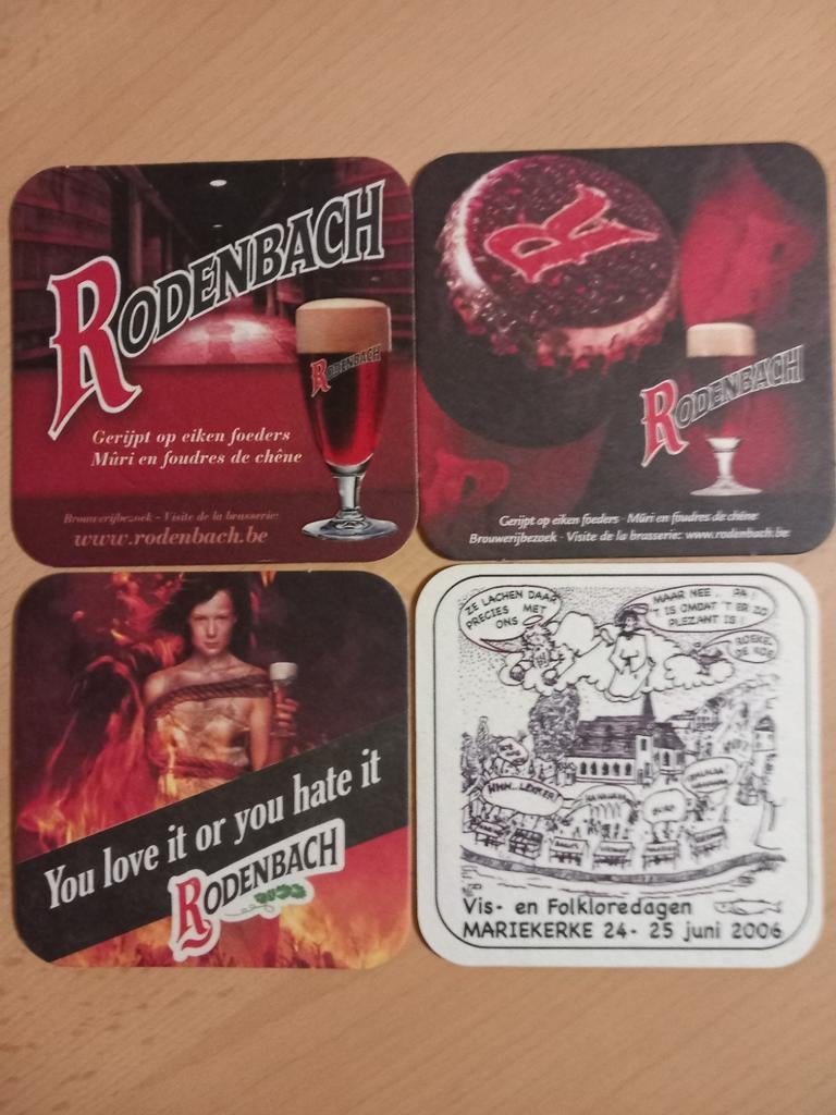 Sous-bocks Rodenbach (119), Enlèvement ou Envoi, Comme neuf