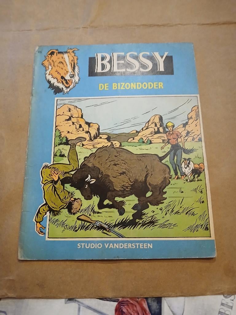 1e druk bessy nr 65 : de bizondoder, Gelezen, Willy Vandersteen, Eén stripboek, Ophalen of Verzenden