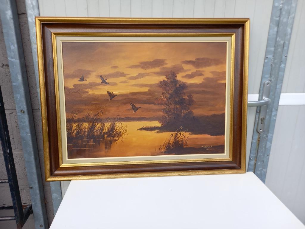 Cees Hasman schilderij, Antiek en Kunst, Kunst | Schilderijen | Klassiek, Ophalen