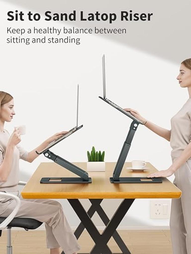 In hoogte verstelbare bureau laptopstandaard GRATIS LEVERING, TOUNEE, -, Verzenden, -