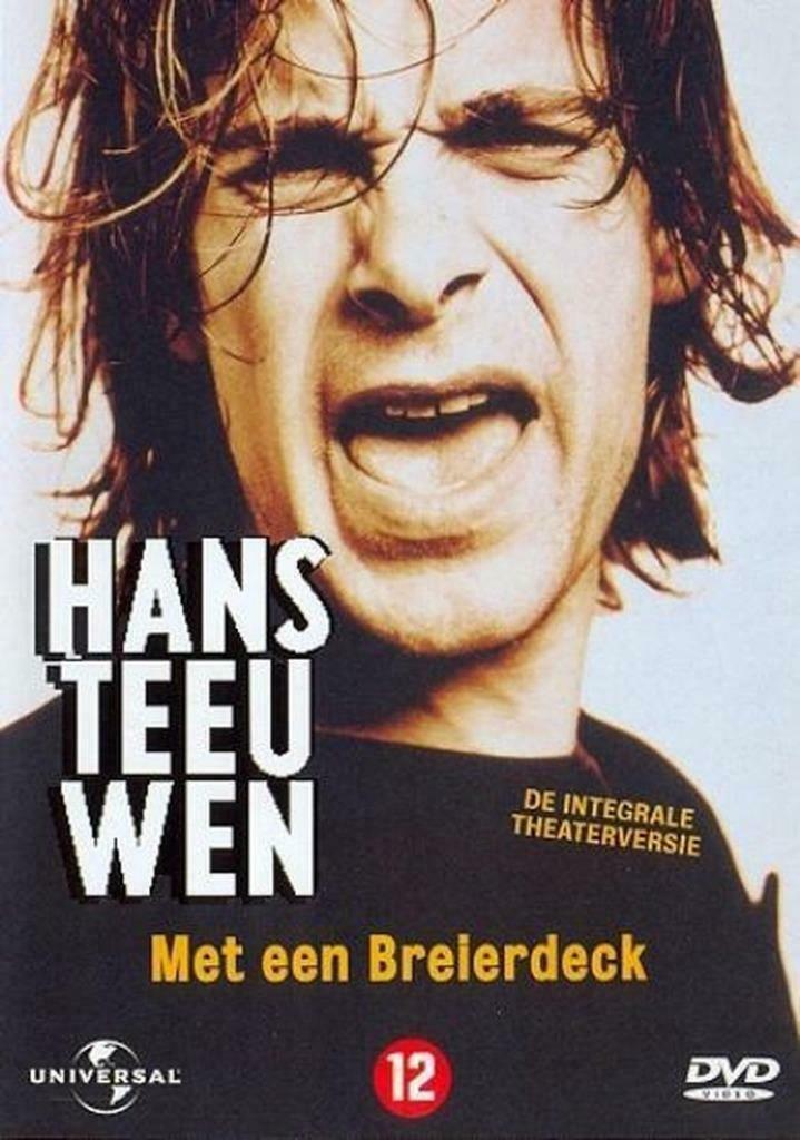 DVD Hans Teeuwen - Met een Breierdeck (2001) (A), Cd's en Dvd's, Dvd's | Cabaret en Sketches, Stand-up of Theatershow, Vanaf 12 jaar