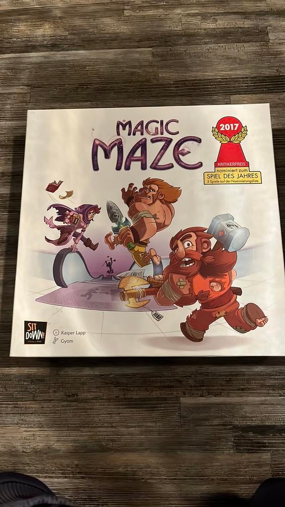 Magic Maze, Enlèvement ou Envoi, Utilisé