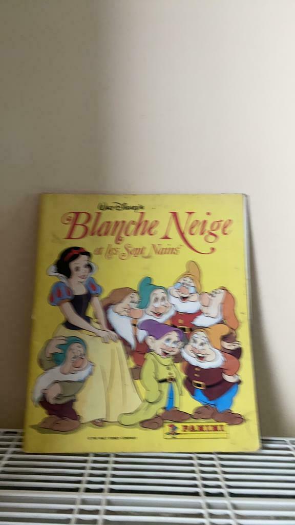Ancien album panini blanche neige pas complet très bon état, Comme neuf