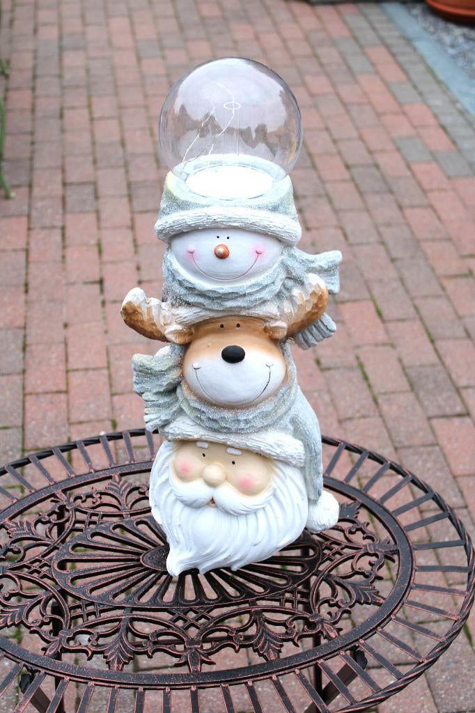 3 personnages décoration pour noël lumineuse, Enlèvement, Neuf