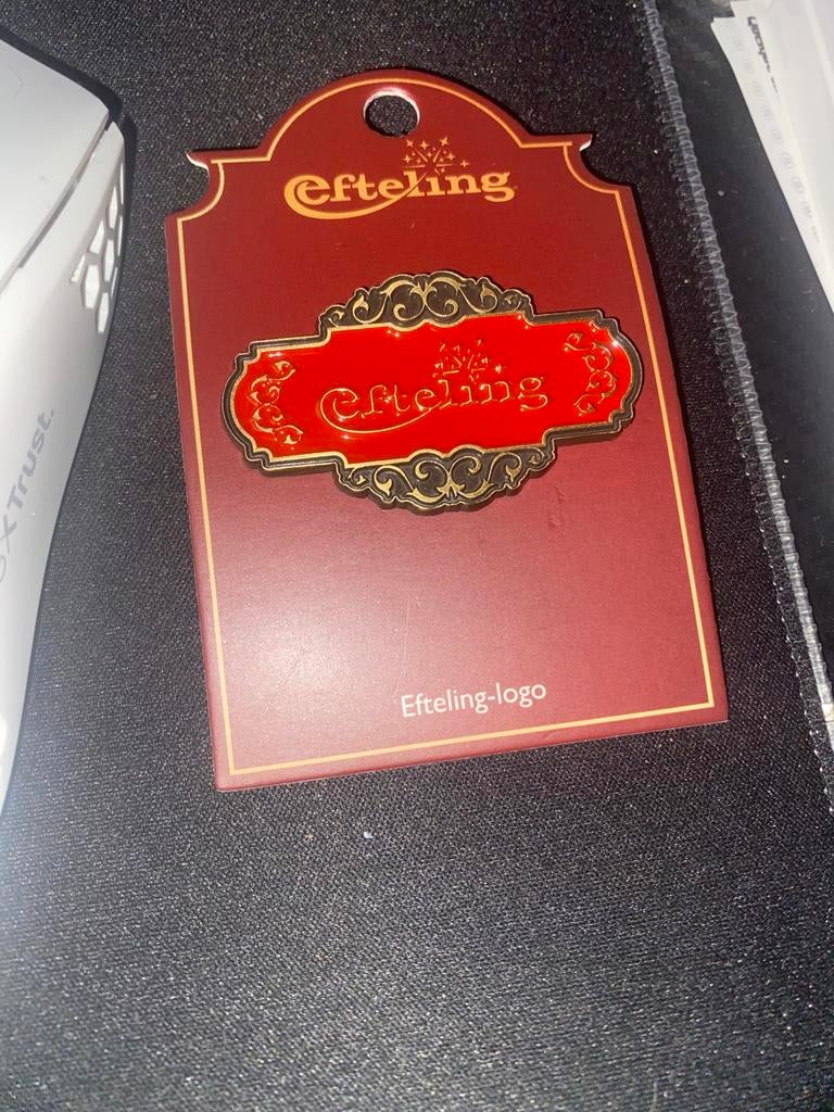 Efteling Logo pin 2026, Ophalen, Zo goed als nieuw