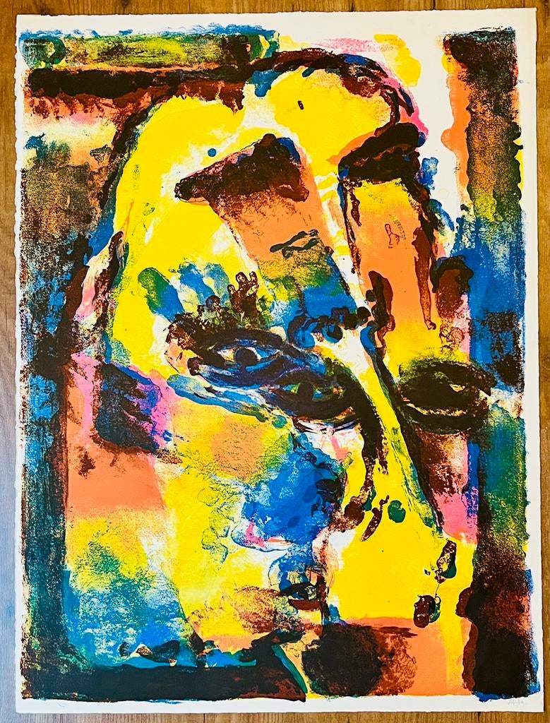 Attila Biro - Steendruk - Gesigneerd in potlood, Antiek en Kunst, Ophalen of Verzenden