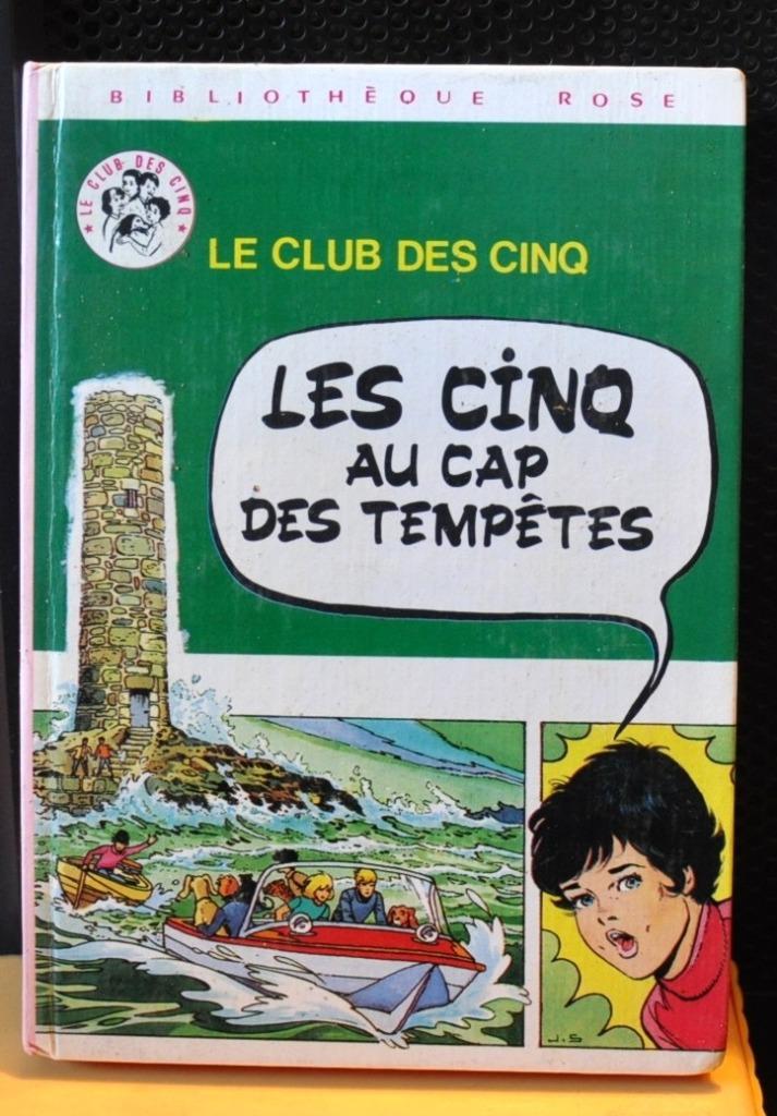 bibliothèque rose les cinq au cap des tempêtes   (x2241), Livres, Livres pour enfants | Jeunesse | 10 à 12 ans, Utilisé, Enlèvement ou Envoi