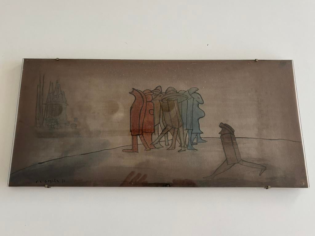 Vic Gentils (1919–1997) – gesigneerd werk, Antiek en Kunst, Ophalen