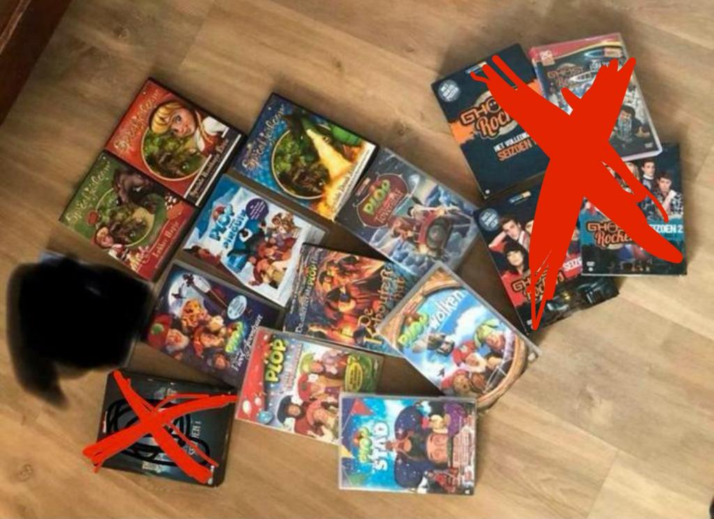 DVD PLOP / EFTELING ( SPROOKJESBOOM ), Enlèvement, Comme neuf