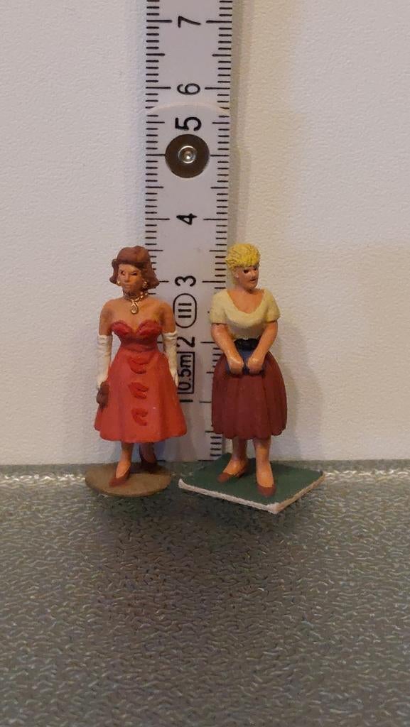 Geschilderde metalen figuren, Ophalen of Verzenden, Zo goed als nieuw, Figuur of Figuren