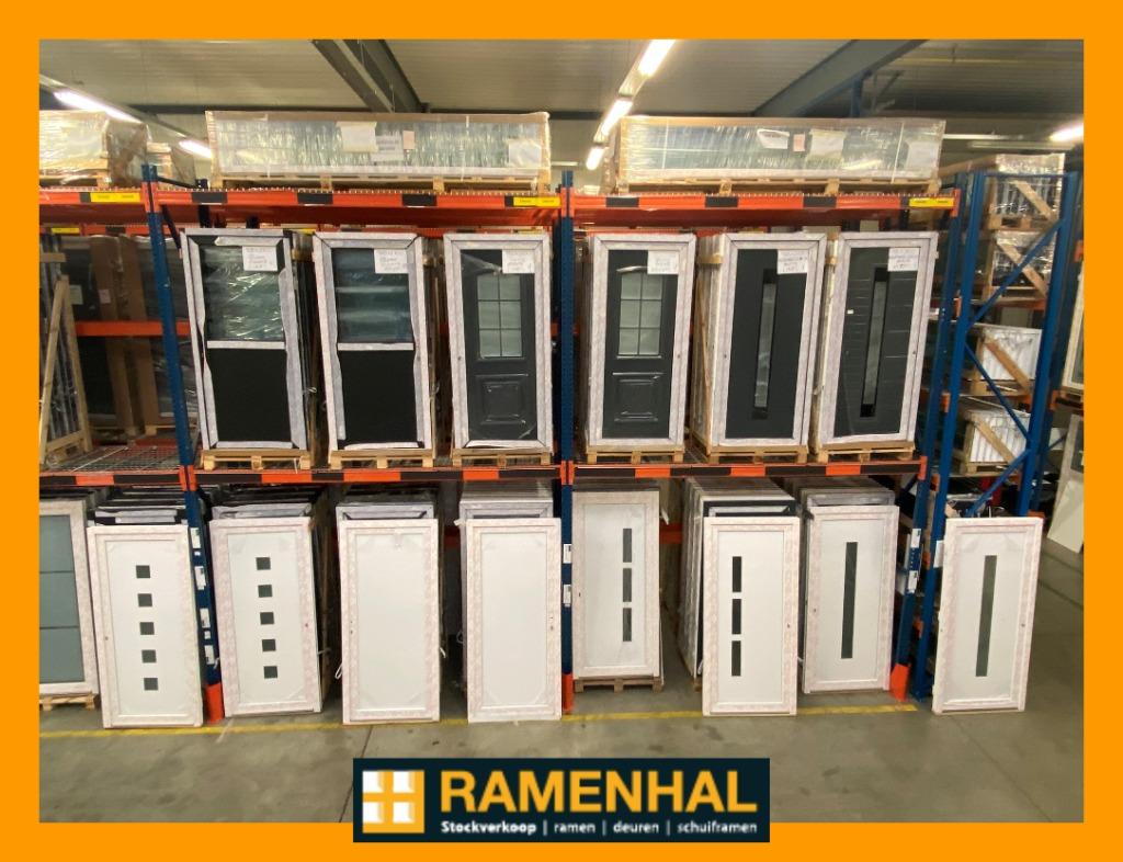 pvc deuren onmiddellijk uit stock verkrijgbaar, kozijn, raam, Bricolage & Construction, Fenêtres & Moustiquaires, Neuf, Enlèvement ou Envoi