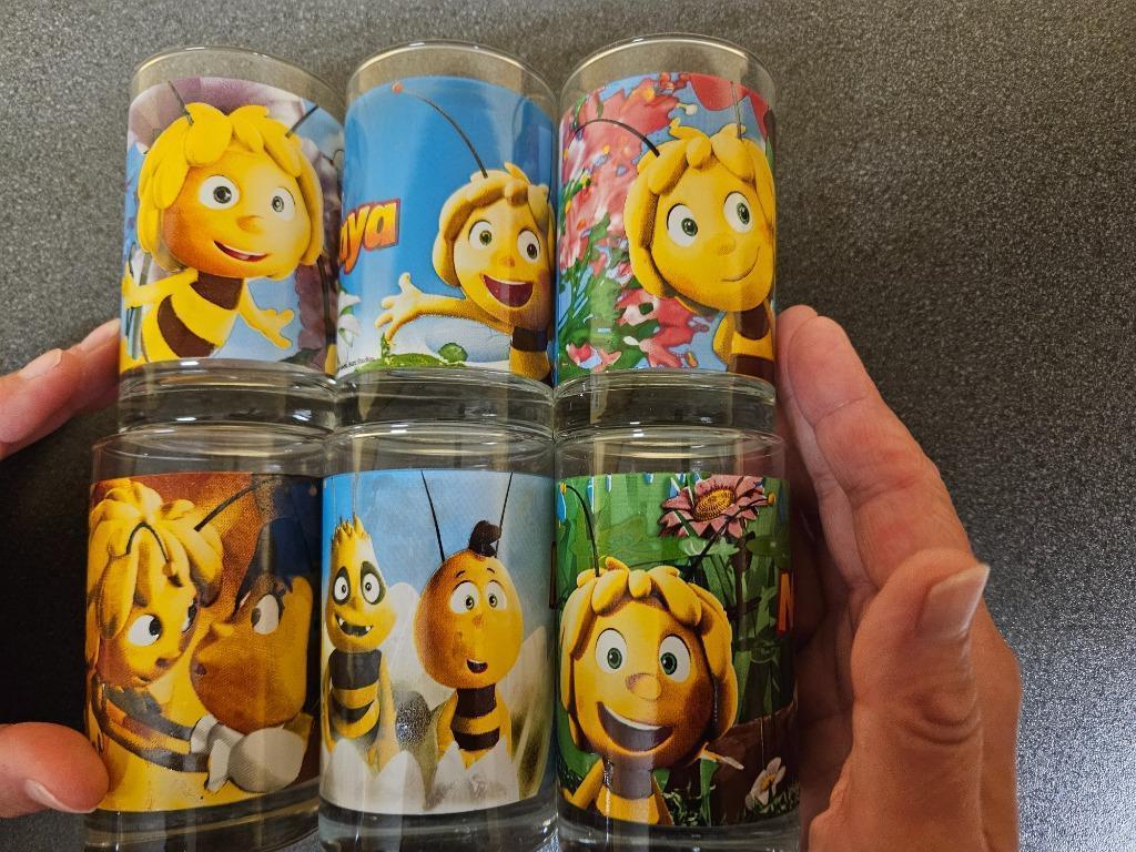 6 maya de bij glazen, Verzamelen, Ophalen of Verzenden, Nieuw, Overige typen