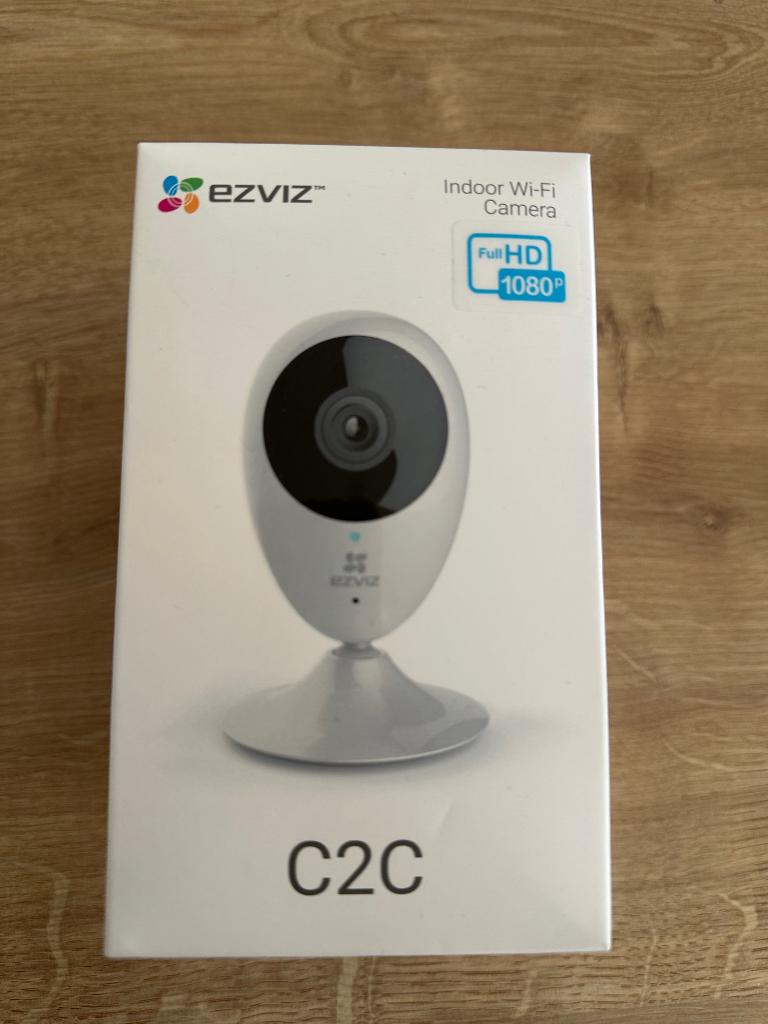 EZVIZ C2C Beveiligingscamera, Audio, Tv en Foto, Videobewaking, Ophalen, Zo goed als nieuw, Binnencamera