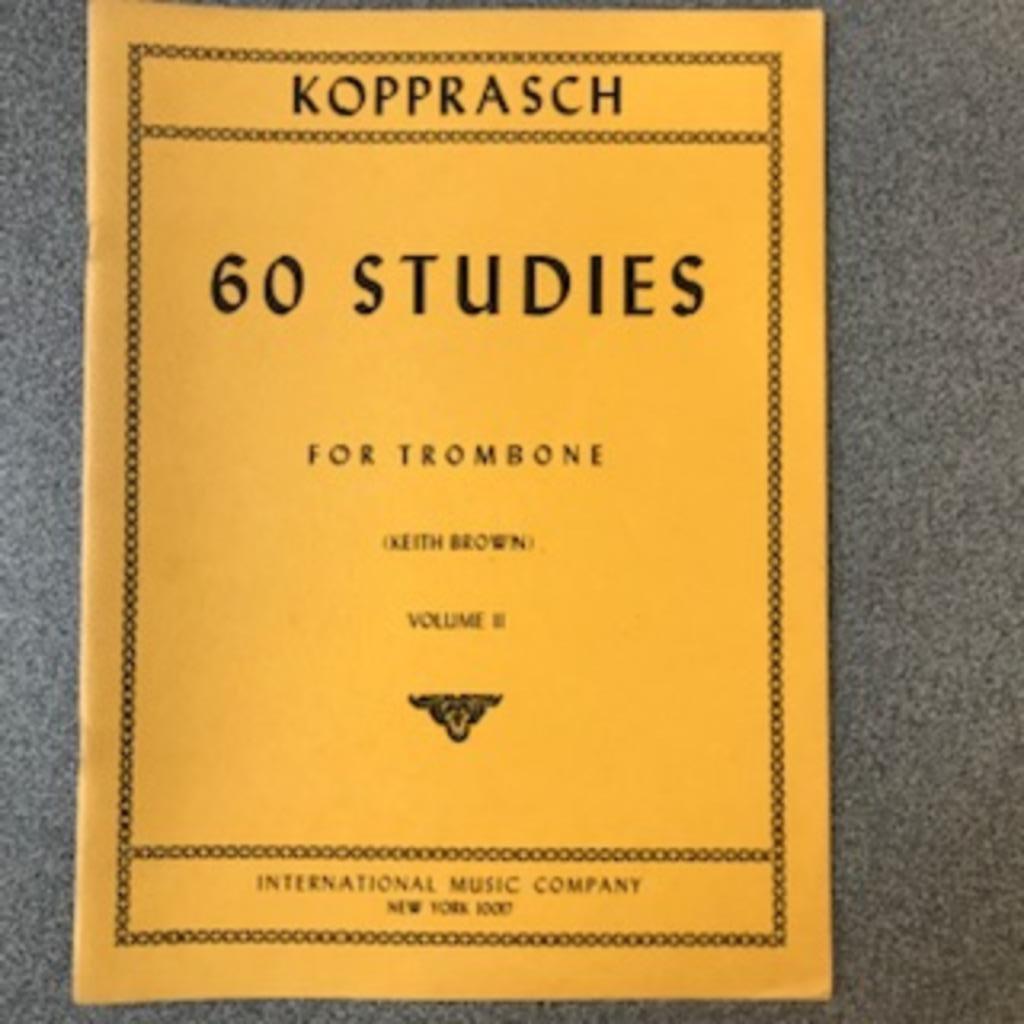 studie boeken voor trombone - sax - trompet - contrabas -, Ophalen of Verzenden, Zo goed als nieuw