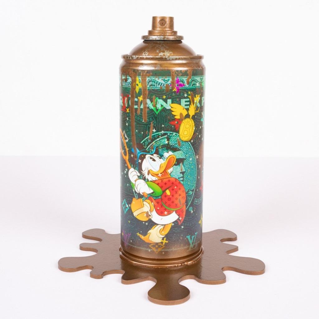 Ske (XXI) - Pop Splash Picsou Bitcoins Hunting Gold, Antiek en Kunst, Ophalen of Verzenden