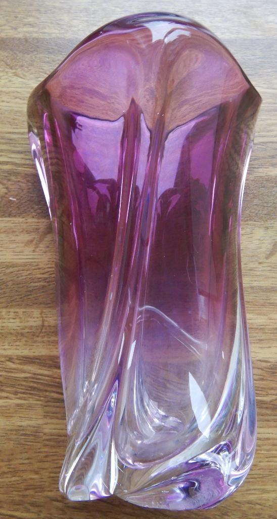 Vaas in Murano-stijl met 3 zijden (20 cm)., Ophalen of Verzenden