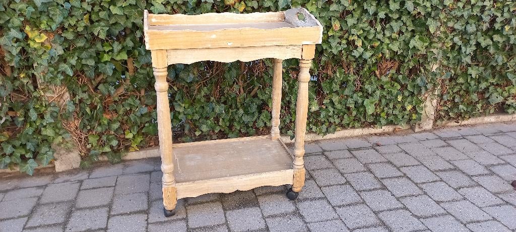 bijzettafeltje, Ophalen, Gebruikt, 55 tot 75 cm, Landelijke stijl