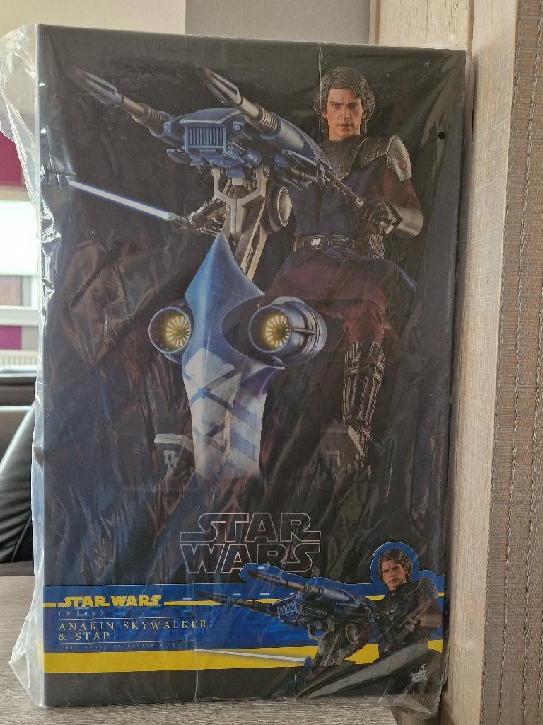 Star Wars Hot Toys TMS020 Anakin Skywalker & Stap 1/6 schaal, Verzenden, Nieuw, Actiefiguurtje