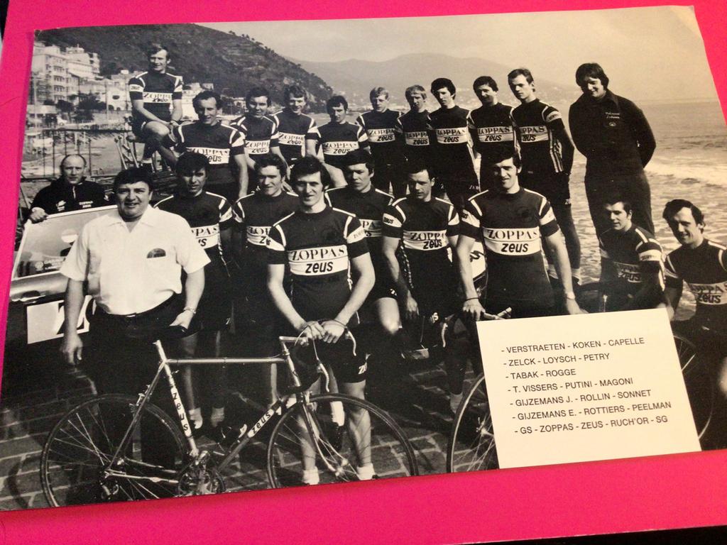 wielerkaart 1978 team zoppas zeus eddy peelman ,gijsemans, Enlèvement ou Envoi, Comme neuf