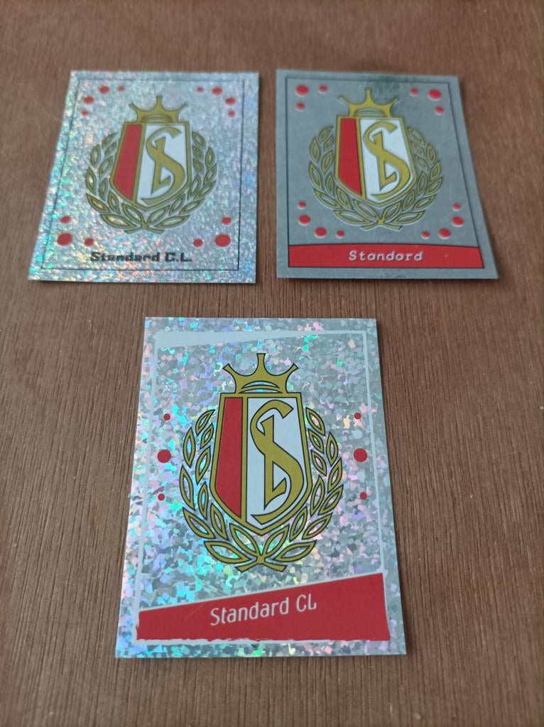 Panini football Belgium, 3 emblèmes standards. 04,06,07, Enlèvement ou Envoi, Comme neuf