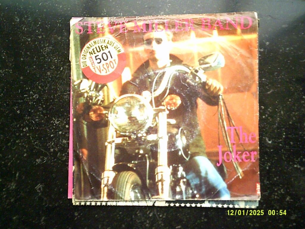 Steve Miller Band – The Joker/ Vinyl Singel., Ophalen of Verzenden, Gebruikt, Overige formaten, Poprock