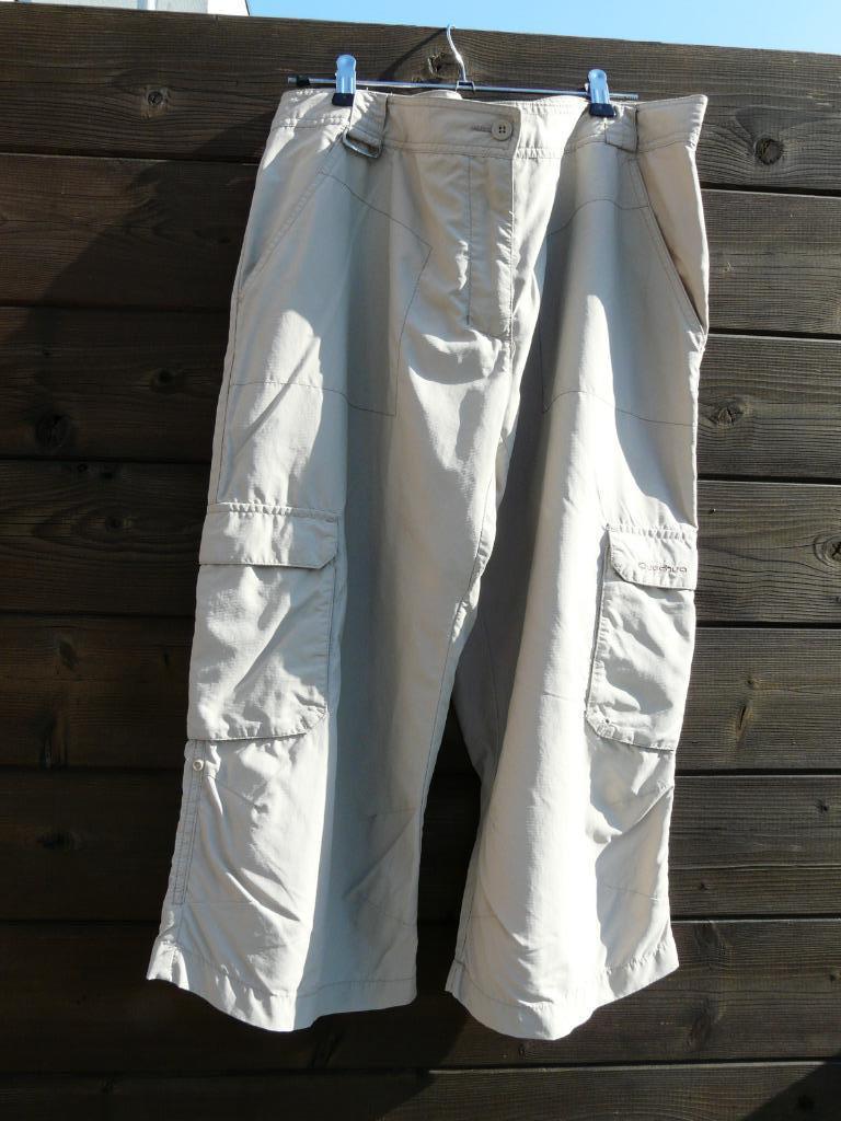 3/4 Wandel-/vrijetijdsbroek Quechua  M48(cm 84-89), Kleding | Dames, Beige, Maat 46/48 (XL) of groter, Ophalen of Verzenden, Zo goed als nieuw