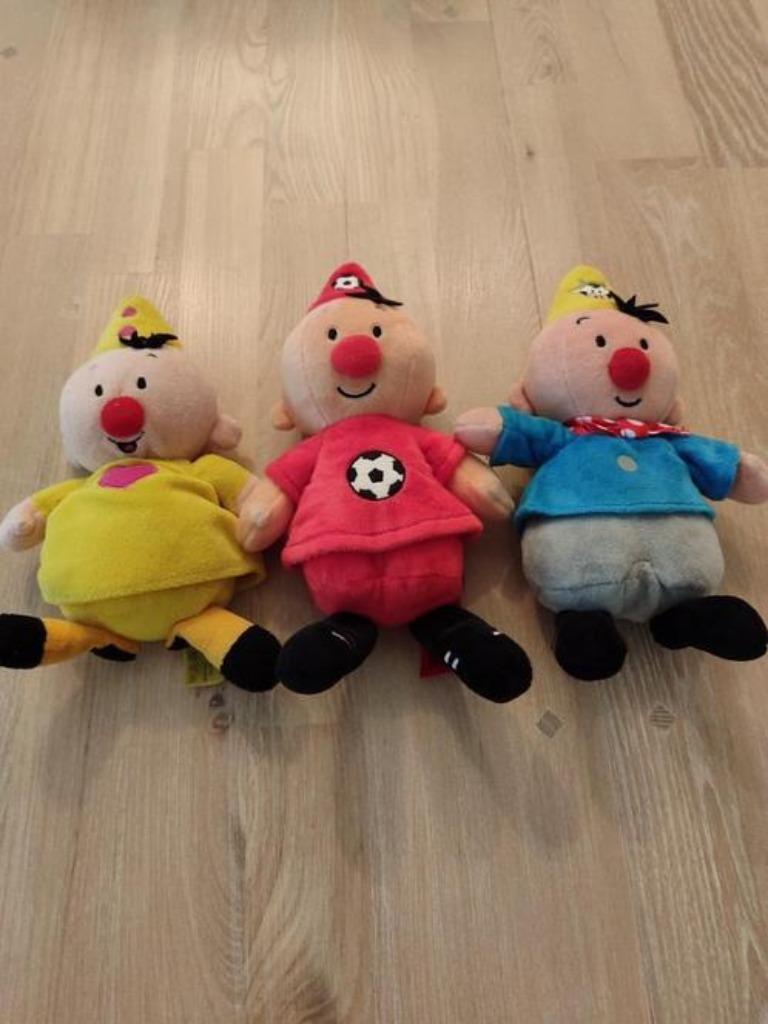 Bumba en Plop knuffels, Kinderen en Baby's, Speelgoed | Knuffels en Pluche, Ophalen, Zo goed als nieuw