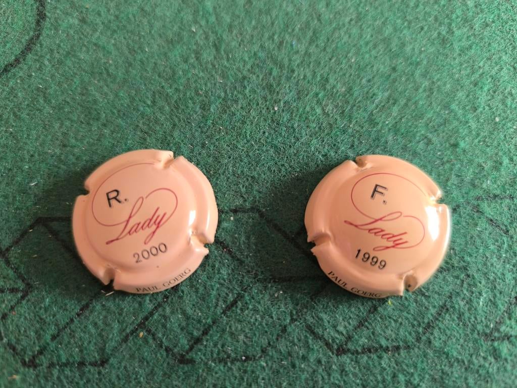 2 magnifiques capsules de Paul Goerg, Enlèvement ou Envoi, Comme neuf