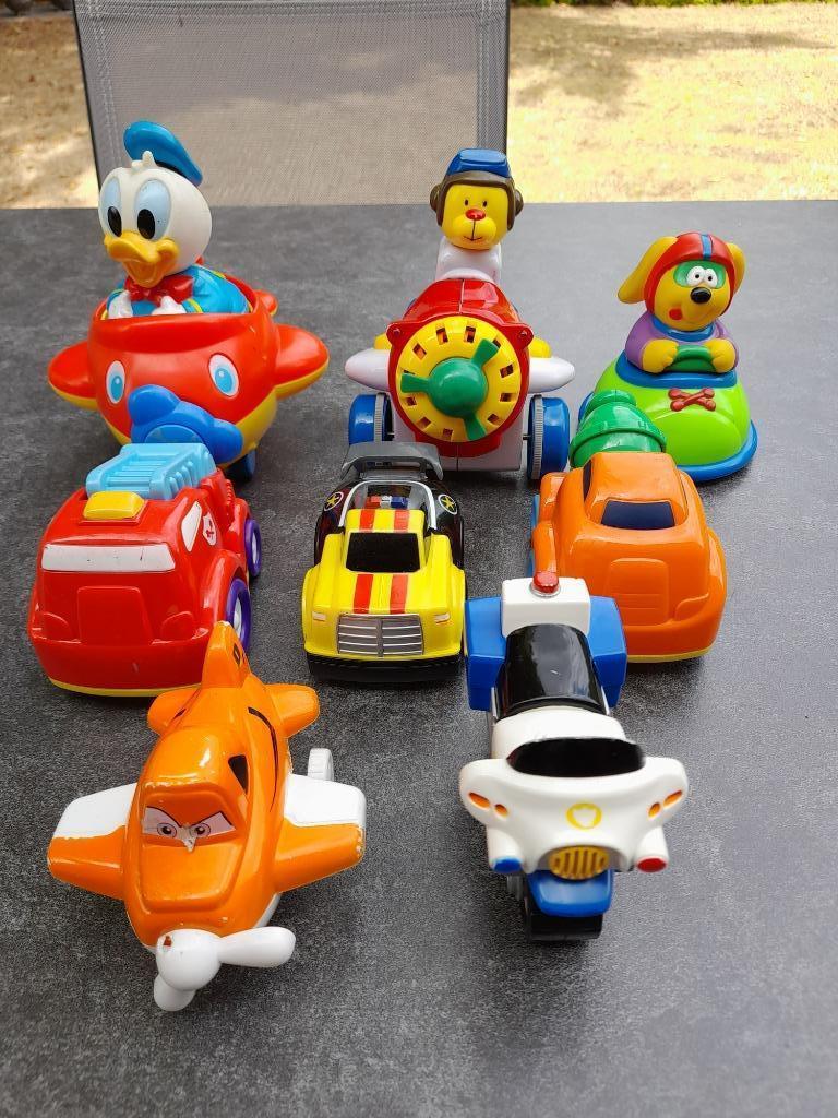 8 retro speelgoedvoertuigen, Kinderen en Baby's, Speelgoed |Speelgoedvoertuigen, Ophalen of Verzenden