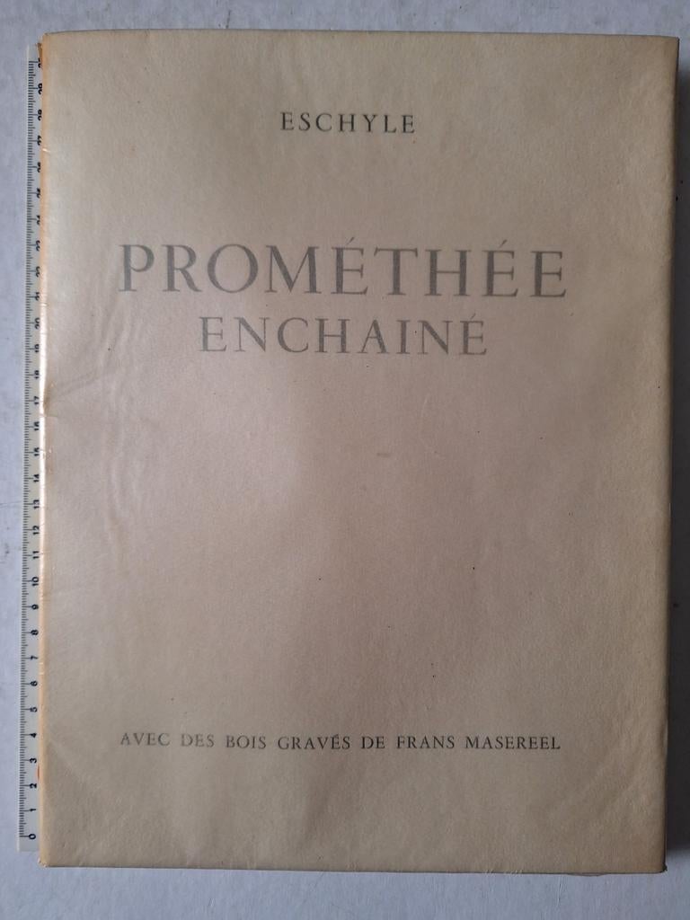Eschyle Promethee Enchaine 7 houtsnedes Frans Masereel 1946, Enlèvement ou Envoi