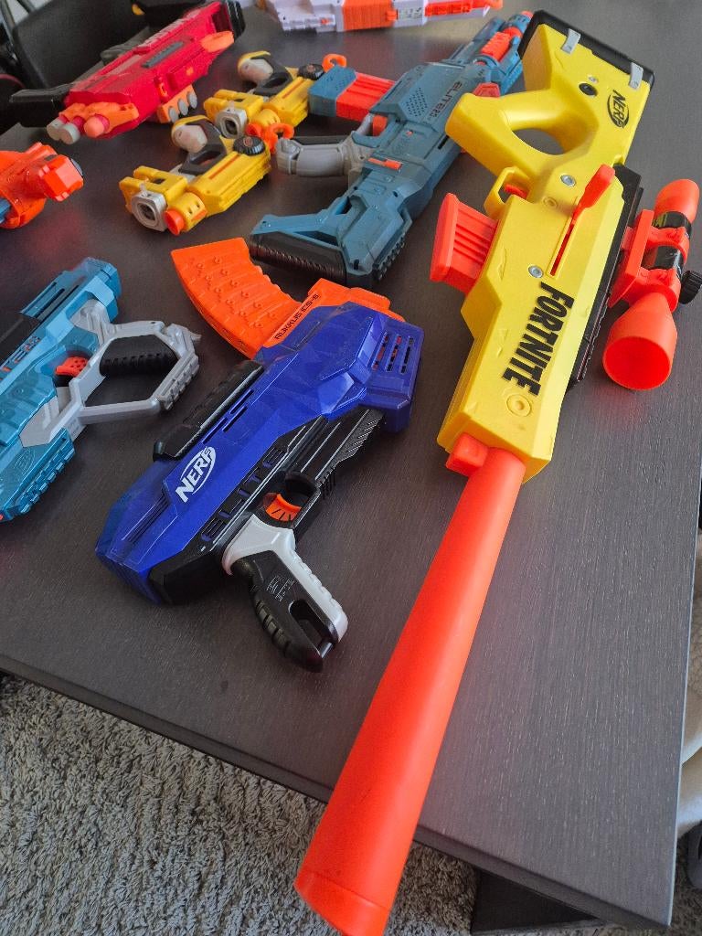 NerVs (différents modèles), Enlèvement, Utilisé