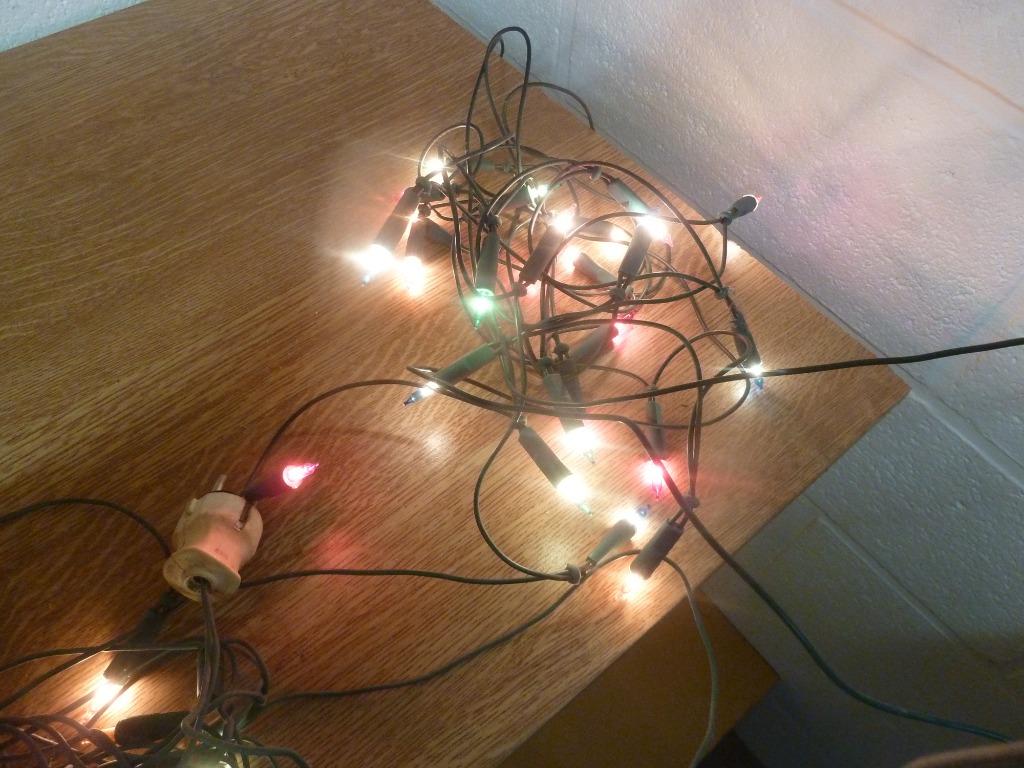 Lumières de Noël, Enlèvement ou Envoi, Utilisé