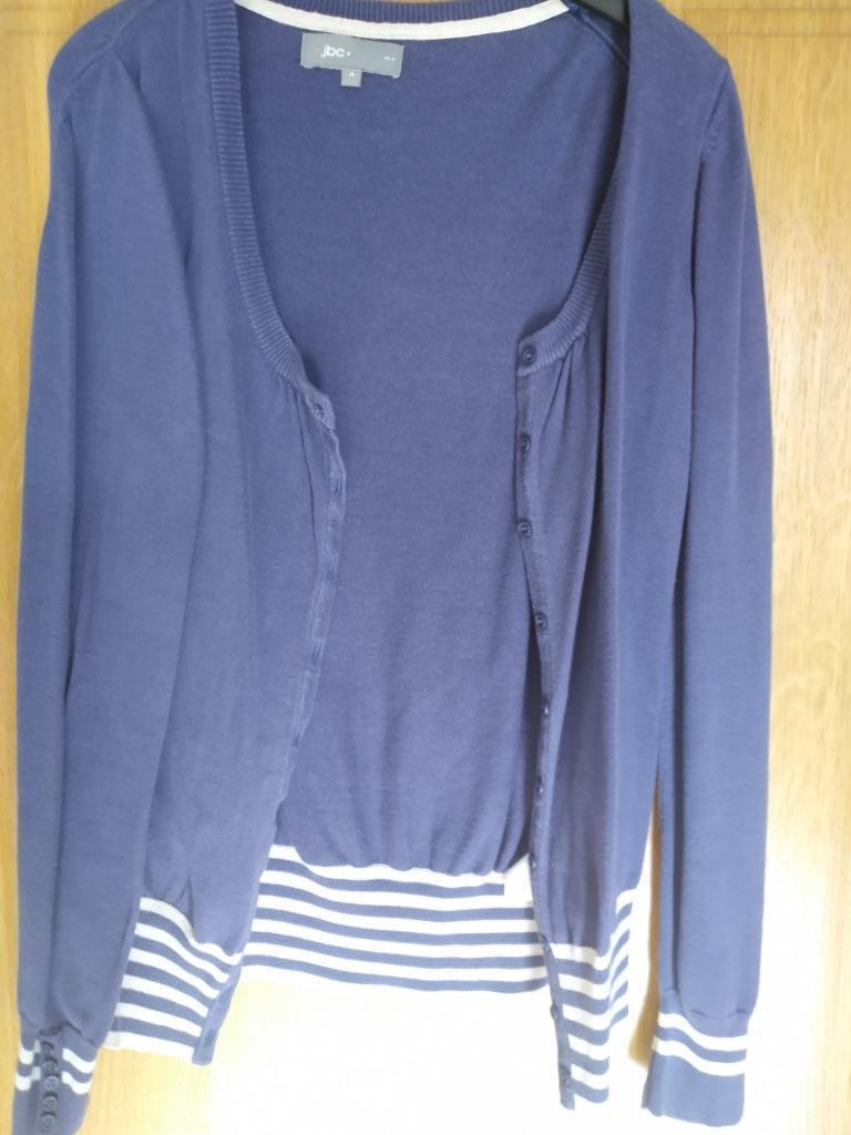 Paars blauw gilet JBC, Maat 38/40 (M), Blauw, JBC, Ophalen of Verzenden