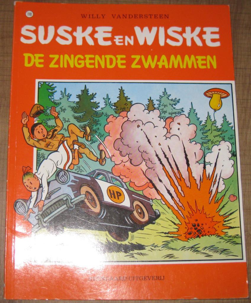 Suske en Wiske nr. 110 - De Zingende Zwammen, Une BD, Enlèvement ou Envoi, Utilisé