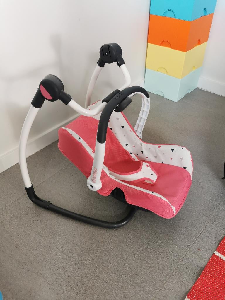 Smoby maxi-cosi 3 in 1 schommel en eetstoel, Ophalen, Zo goed als nieuw, Overige typen