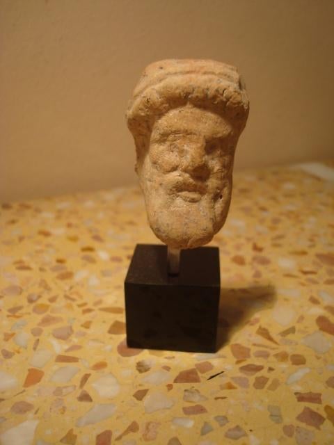 Archeologie - Antiek - Opgravingsobject - HOOFD VAN ZEUS, Antiek en Kunst, Kunst | Niet-Westerse kunst, Ophalen
