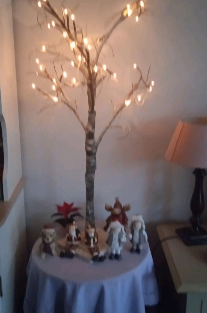 Arbre de décoration avec éclairage d'ambiance, parfait état, Maison & Meubles, Enlèvement ou Envoi, Comme neuf