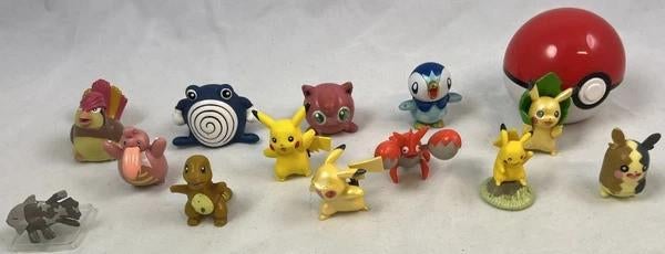 Pokemon Partij 13x Figuren verzameling poppetjes set, Verzenden, Zo goed als nieuw