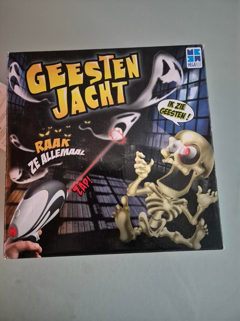 Geestenjacht gezelschapsspel, Hobby en Vrije tijd, Gezelschapsspellen | Overige, Een of twee spelers, Ophalen of Verzenden, Zo goed als nieuw