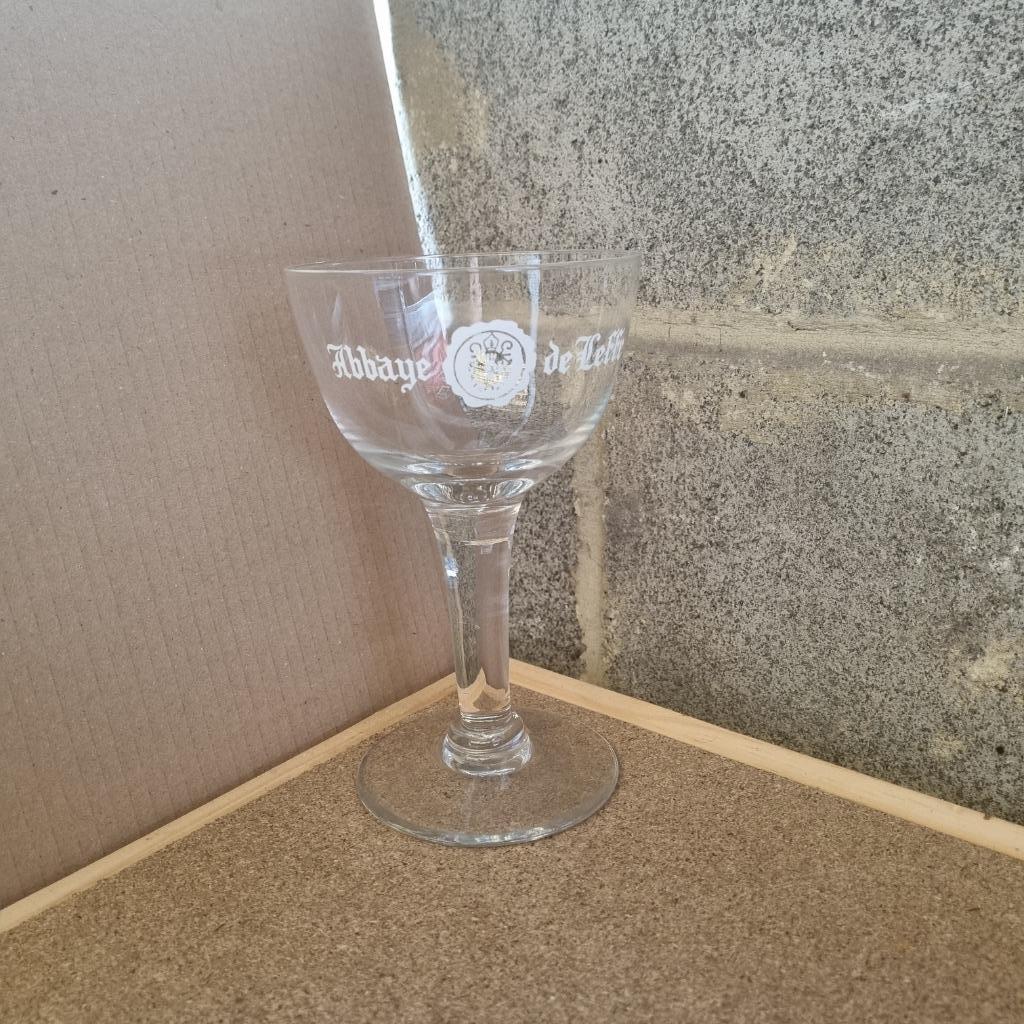 Verre Abbaye de Leffe (modèle 1), Collections, Enlèvement ou Envoi, Utilisé, Verre ou Verres, Leffe
