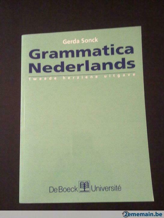 Grammatica Nederlands: Nederlandse grammatica - Gerda Sonck, Ophalen of Verzenden, Nieuw