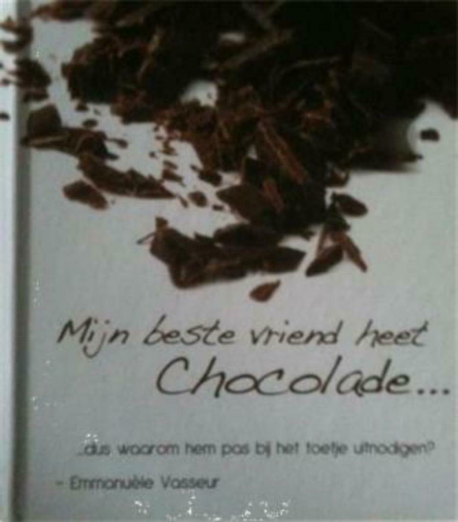 Mijn beste vriend heet chocolade, Enlèvement ou Envoi, Utilisé, Gâteau, Tarte, Pâtisserie et Desserts