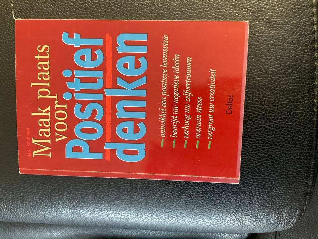 Maak plaats voor positief denken - Jane Scrivner, Boeken, Ophalen of Verzenden, Zo goed als nieuw