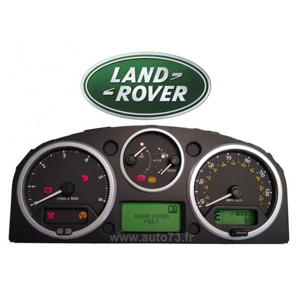 compteur LAND ROVER DISCOVERY 3 réparation, Rover